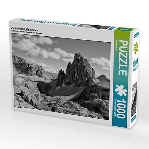 Puzzle Zwölferkofel, Dolomiten Foto-Puzzle Bild von Michael Kehl Puzzle