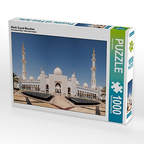 Puzzle CALVENDO Puzzle Sheik Zayed Moschee - 1000 Teile Foto-Puzzle glückliche Stunden Kinder