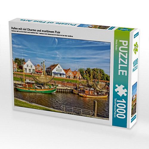 Puzzle Hafen mit viel Charme und maritimem Flair Foto-Puzzle Bild von Peter Roder Puzzle