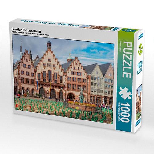 Puzzle Frankfurt Rathaus Römer Foto-Puzzle Bild von Peter Roder Puzzle
