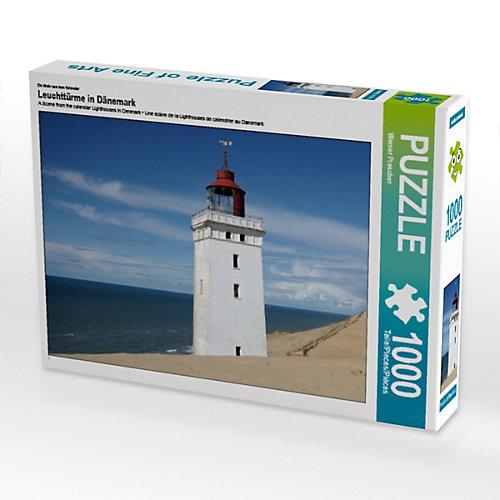 Puzzle CALVENDO Puzzle Leuchttürme in Dänemark - 1000 Teile Foto-Puzzle glückliche Stunden Kinder
