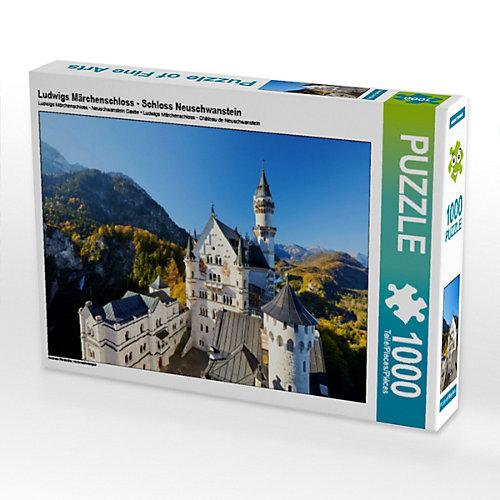Puzzle Ludwigs Märchenschloss - Schloss Neuschwanstein Foto-Puzzle Bild von Andreas Riedmiller