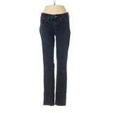 Gap Jeans - Low Rise Straight Leg Boyfriend: Blue Bottoms - Women's Size 25 - Dark Wash