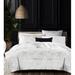 The Tailor's Bed Glamour Velvet Coverlet Set Polyester/Polyfill/Microfiber in White | California King Coverlet + 2 Shams | Wayfair CPP-GLA-WH-CV-CK