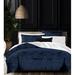 The Tailor's Bed Glamour Velvet Duvet Cover Set Velvet in Blue/Navy | Super King Duvet Cover + 2 King Shams | Wayfair CPP-GLA-NV-DN-SK