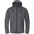 Liverpool FC Official Gift Mens Shower Jacket Windbreaker Peaked Hood Grey LGE.