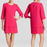Kate Spade Dresses | Kate Spade | Demi Scallop Shift Dress In Hot Pink | Color: Pink | Size: 4