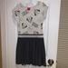 Disney Dresses | Girls Disney Minnie Mouse Causal Dress | Color: Gray/Silver | Size: 6xg