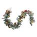 Northlight Seasonal 6 'x 12' Pre-Decorated Flocked Artificial Christmas Garland - Unlit | 3.5 H x 72 W x 12 D in | Wayfair 32912577