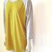 Lularoe Tops | Lularoe Yellow Randy Baseball 3/4 Sleeves T Shirt | Color: Gray/Yellow | Size: Xl