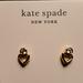 Kate Spade Jewelry | Kate Spade Shining Spade Stud Earrings | Color: Gold | Size: Os