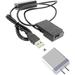 GyroVu USB to Canon LP-E17 Dummy Battery Intelligent Cable with 3.1A Power Su GV-USB-LPE17-PS