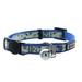Glow In The Dark Blue Safety Buckle Removable Bell Kitten or Cat Collar
