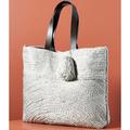 Anthropologie Bags | Mariana Woven Tote Bag/ Beach Bag | Color: Gray | Size: Os