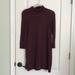 American Eagle Outfitters Dresses | Burgundy Light Sweater Dress | Color: Red | Size: S