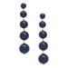 Kate Spade Jewelry | Kate Spade Golden Girl Bauble Drop Earrings | Color: Blue | Size: Os