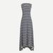 J. Crew Dresses | J.Crew Women’s High-Low Maxi Dress In Stripe | Color: Blue/White | Size: S