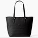 Kate Spade Bags | Kate Spade Larchmont Logo Black Leather Tote Bag | Color: Black | Size: 15.6” X 11.8” X 5.9”