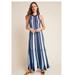 Anthropologie Dresses | Anthropologie Lisanne Knitted Maxi Dress | Color: Blue/White | Size: M