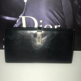 Gucci Bags | Gucci Black Leather Long Wallet | Color: Black/Silver | Size: Os