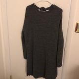 J. Crew Dresses | J. Crew Wool Sweater Dress | Color: Gray | Size: L