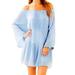 Lilly Pulitzer Dresses | Lilly Pulitzer Delaney Tunic Dress Boho Gypsy Blue | Color: Blue | Size: L