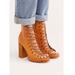 Free People Shoes | Free People Jeffrey Campbell Size 9 Boots | Color: Tan | Size: 9