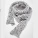 Urban Outfitters Accessories | New Urban Outfitters Gray Metallic Yarn Scarf | Color: Gray/Silver | Size: Os