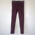American Eagle Outfitters Pants & Jumpsuits | America Eagle | Burgundy Skinny Stretch Chino Sz 0 | Color: Purple/Red | Size: 0