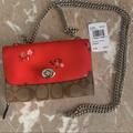 Coach Bags | Coach Crossbody Phone Purse **Limited Time** | Color: Brown/Red/Silver | Size: Os