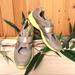 Michael Kors Shoes | Michael Kors Walker Cut Outs Sneakers Yellow Gray | Color: Gray/Yellow | Size: 10