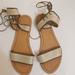 J. Crew Shoes | J.Crew Sandals Size 9 | Color: Brown/Silver | Size: 9