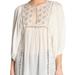 Free People Tops | Free People Charlotte Swiss Dot Ivory White Dress | Color: Cream/White | Size: Xs