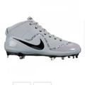 Nike Shoes | Nike Zoom Trout 4 Mid Metal Baseball Cleats | Color: Gray/White | Size: 13
