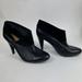 Coach Shoes | Coach Annika Black Leather Booties 8.5 | Color: Black | Size: 8.5