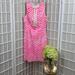 Lilly Pulitzer Dresses | Euc Lily Pulitzer Penelope Cutout Back Shift Dress | Color: Pink/White | Size: 0