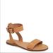 Madewell Shoes | Madewell The Boardwalk Ankle Strap Sandal Sz 7.5 | Color: Tan | Size: 7.5