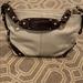 Coach Bags | Coach Ivory Leather Carly Hobo Bag | Color: Cream/White | Size: Os