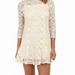 Free People Dresses | Free People Ivory Lace Dress | Color: Cream | Size: 10