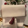 Kate Spade Bags | Like New Kate Spade Leather Backpack | Color: Cream | Size: Os