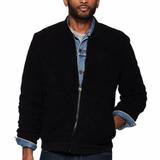 Levi's Jackets & Coats | (Nwt) Levi's Sherpa Varsity Bomber Jacket | Color: Black | Size: Xl