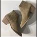 Free People Shoes | Free People Faryl Robin Trill Ruffled Top Bootie 7 | Color: Tan | Size: 7