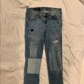 J. Crew Jeans | J Crew Patchwork Denim Jean | Color: Blue | Size: 25