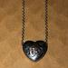 Disney Jewelry | Disney Mickey & Minnie Silver Heart Necklace Bmine | Color: Silver | Size: 18”