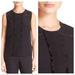 Kate Spade Tops | Kate Spade Black Pleated 100% Silk Top | Color: Black | Size: 00