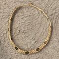Free People Jewelry | Free People Rasta Woven Choker Necklace | Color: Brown/Tan | Size: Os