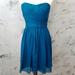 J. Crew Dresses | J. Crew Electric Blue Cocktail Dress / Prom Dress | Color: Blue | Size: 4