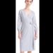 J. Crew Dresses | J Crew 365 Crepe Wrap Dress Size 6 In Light Blue | Color: Blue | Size: 6