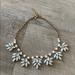 J. Crew Jewelry | J.Crew Statement Necklace | Color: Blue/Gold/Gray | Size: Os