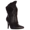 Michael Kors Shoes | Michael Kors Black Leather Carey Booties 8.5 | Color: Black | Size: 8.5